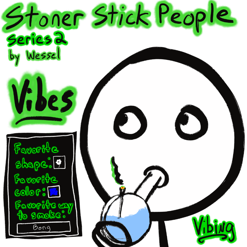 Stoner Stick People Series 2 #7