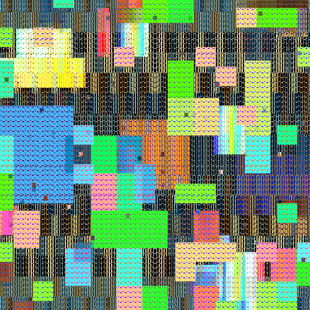 A Pixelated Dream Accumulations #34