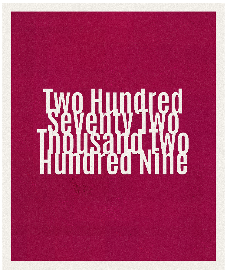 Count #272209