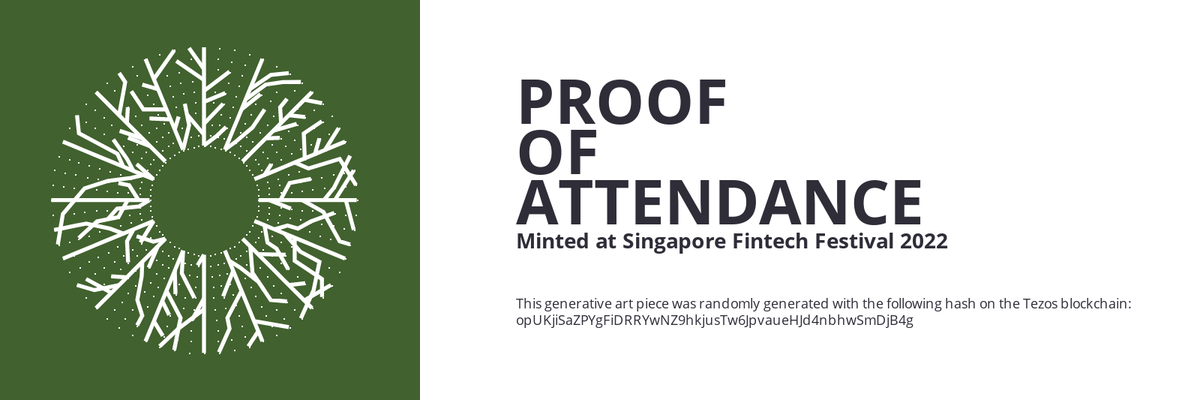 SFF2022 Proof of Attendance Token #2057