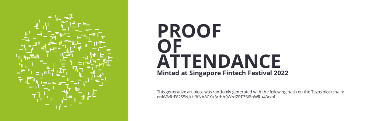 SFF2022 Proof of Attendance Token #104