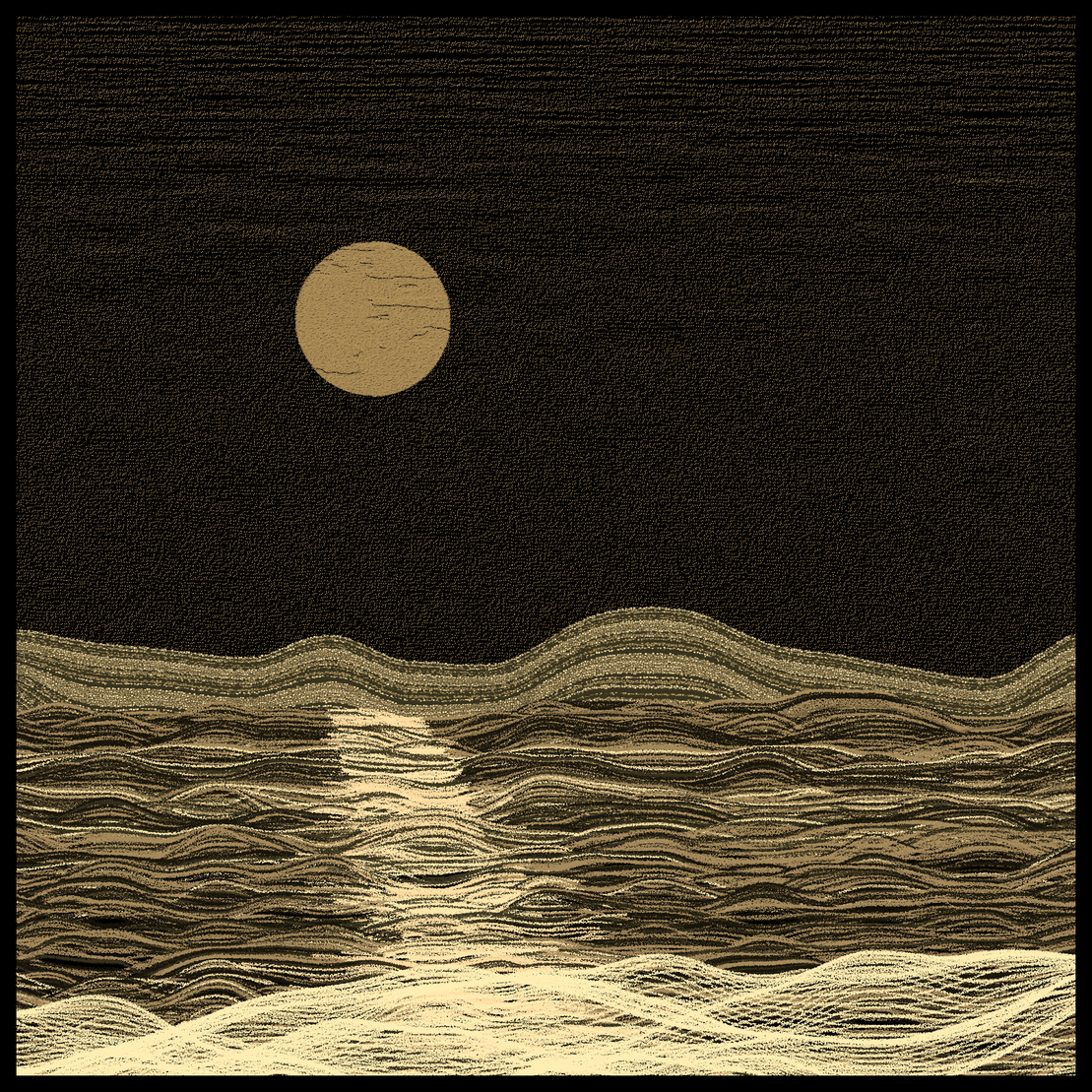 Moonlit Sea