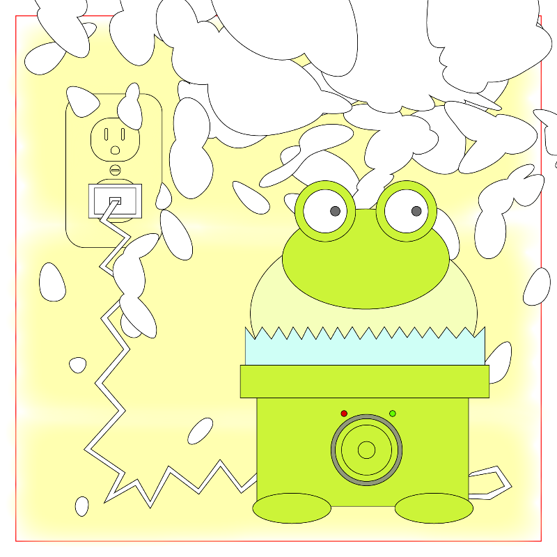 Frog Humidifier #71