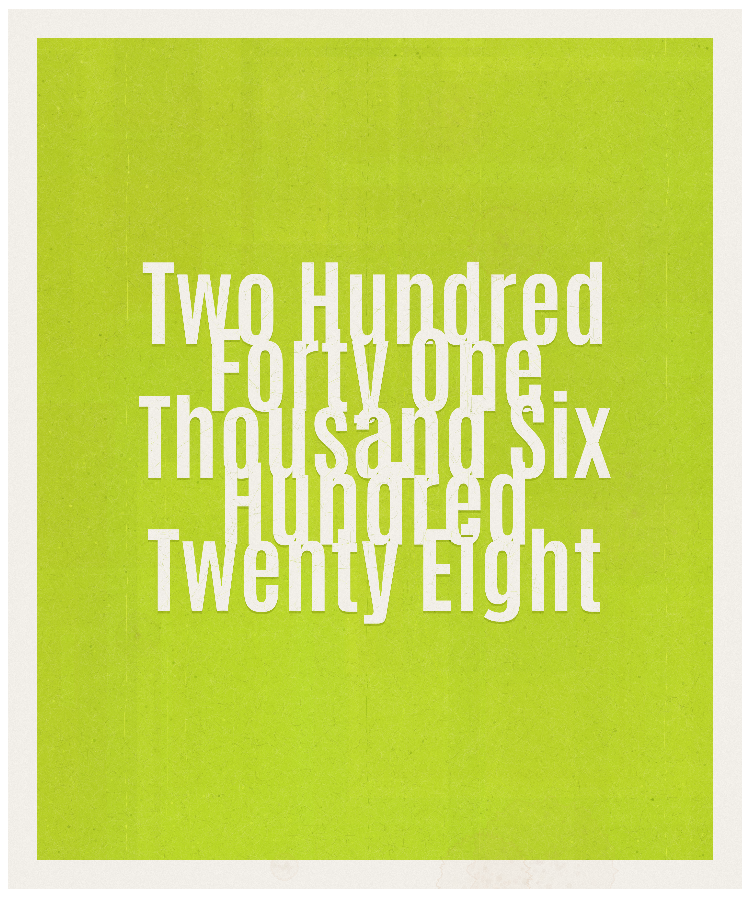 Count #241628
