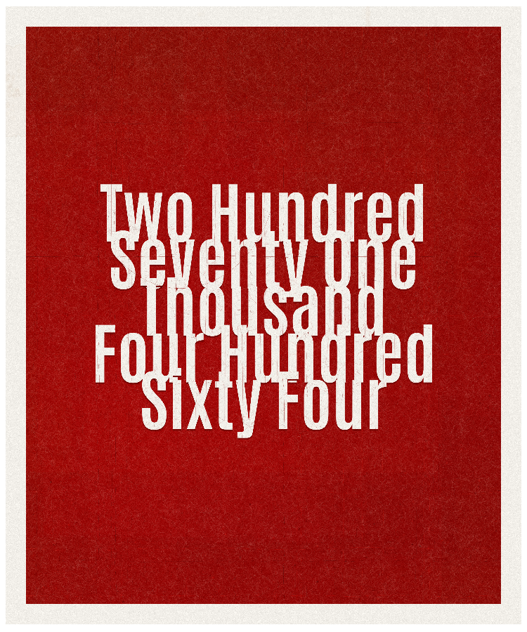 Count #271464