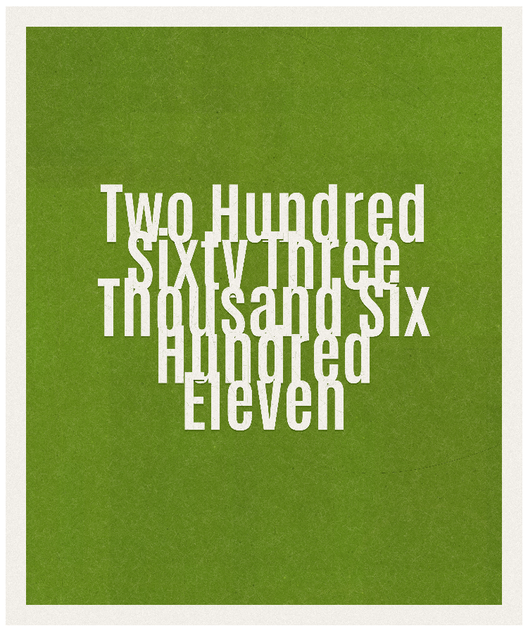 Count #263611