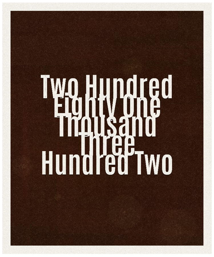 Count #281302