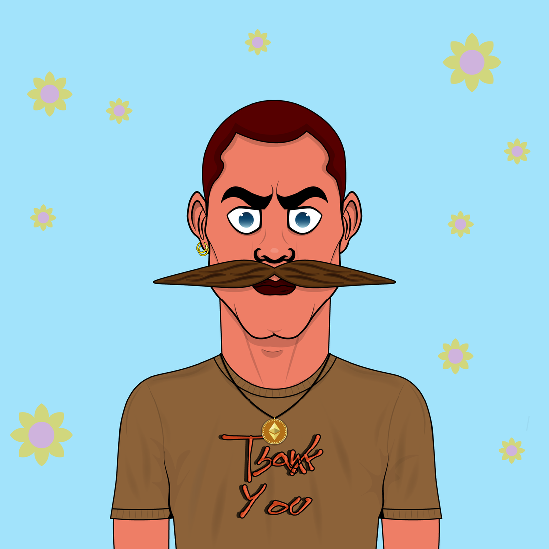 Mustachioed #92