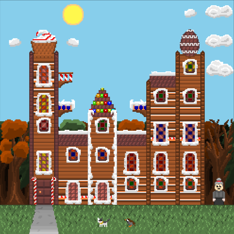 2D Mansion Candy House #93