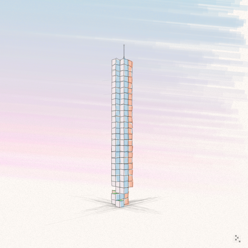 Cellular Skyscrapers #135