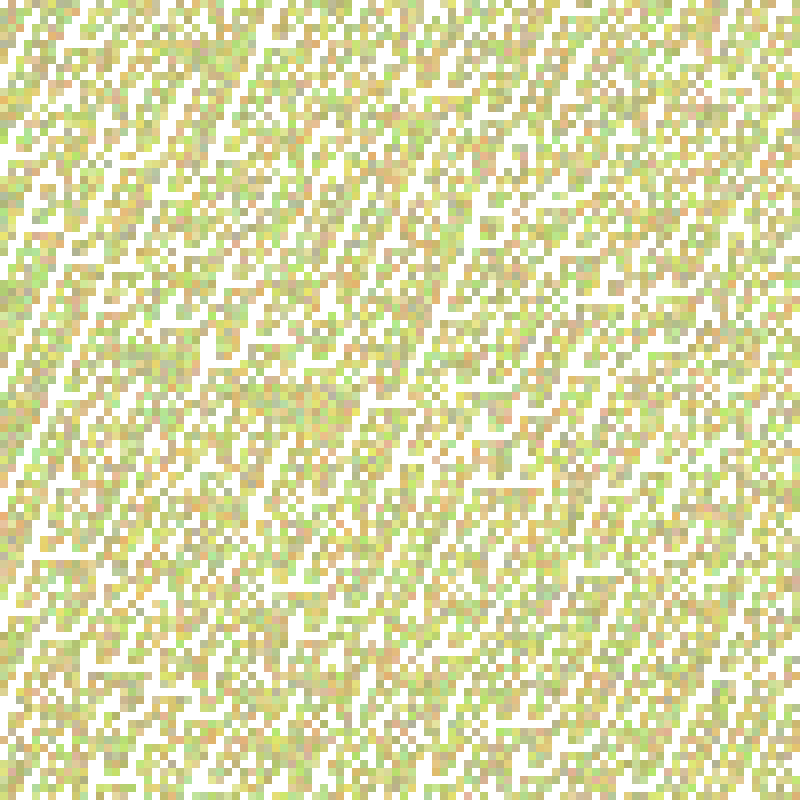 Colored Elementary Cellular Automaton #157