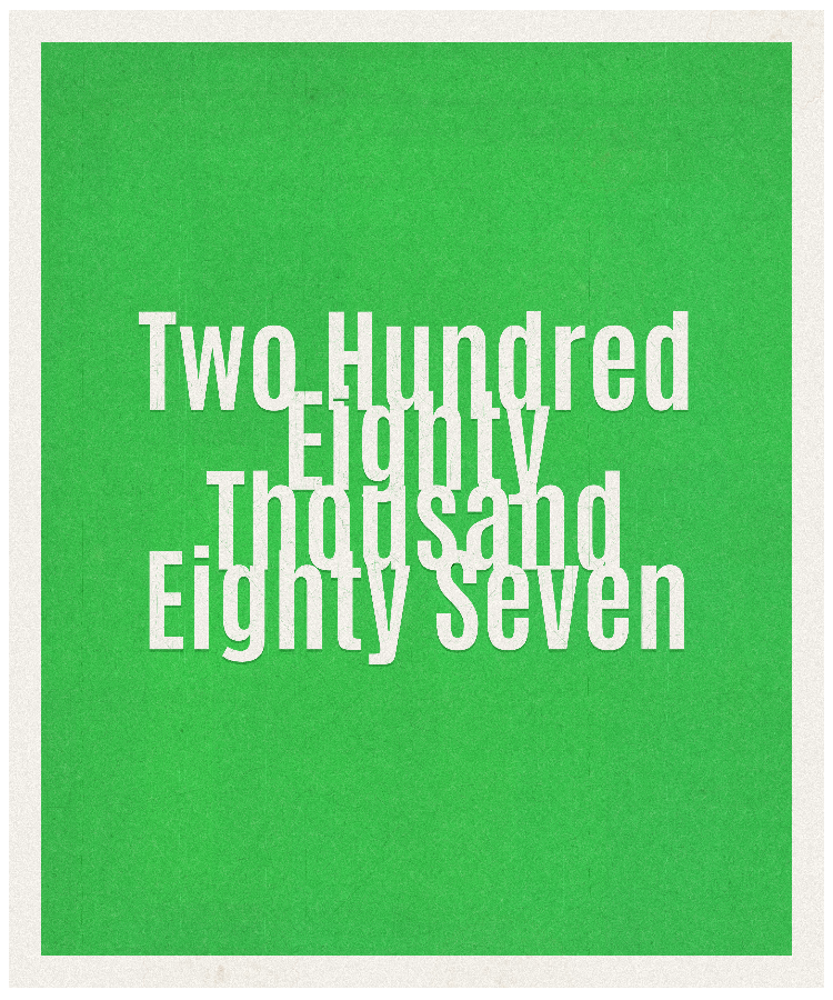 Count #280087