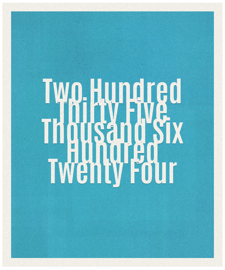 Count #235624