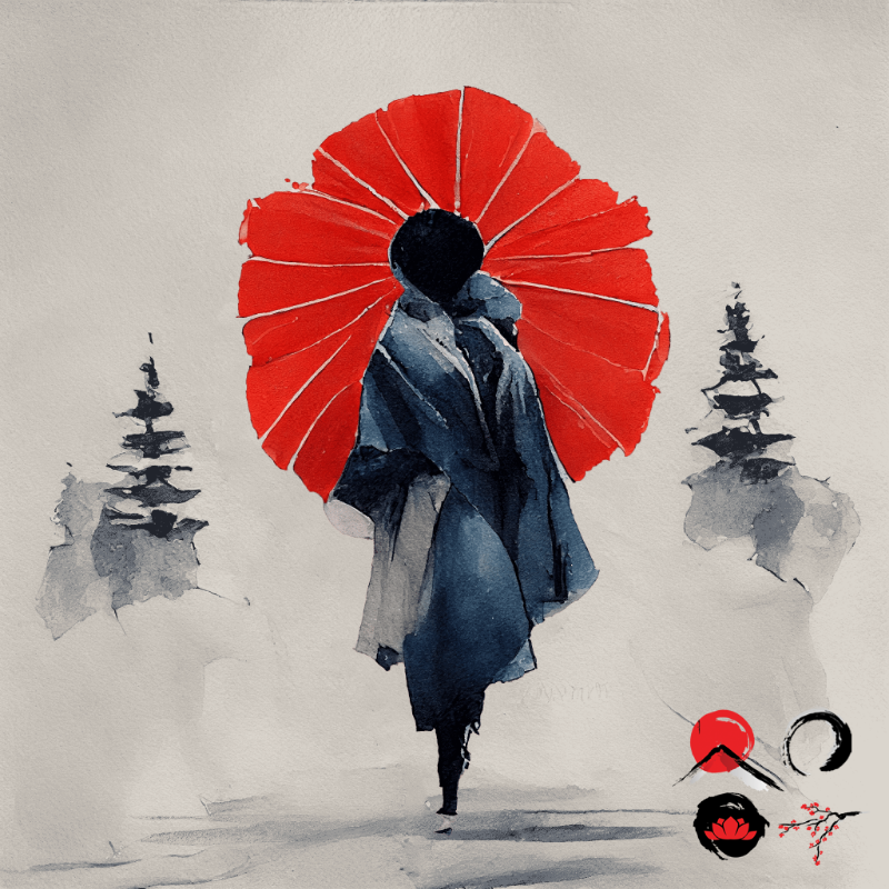 A walking geisha #9