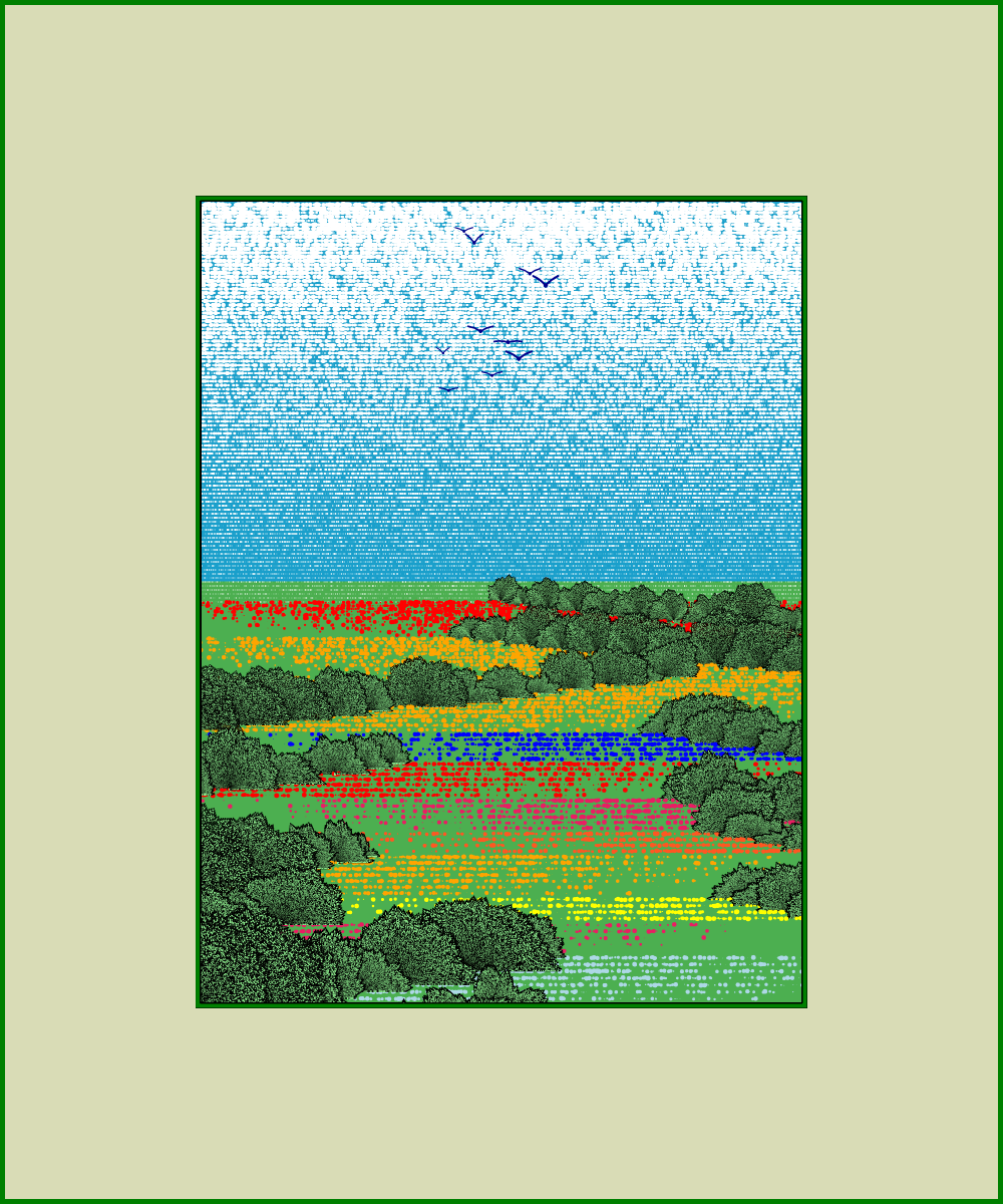 Fields of flowers #1