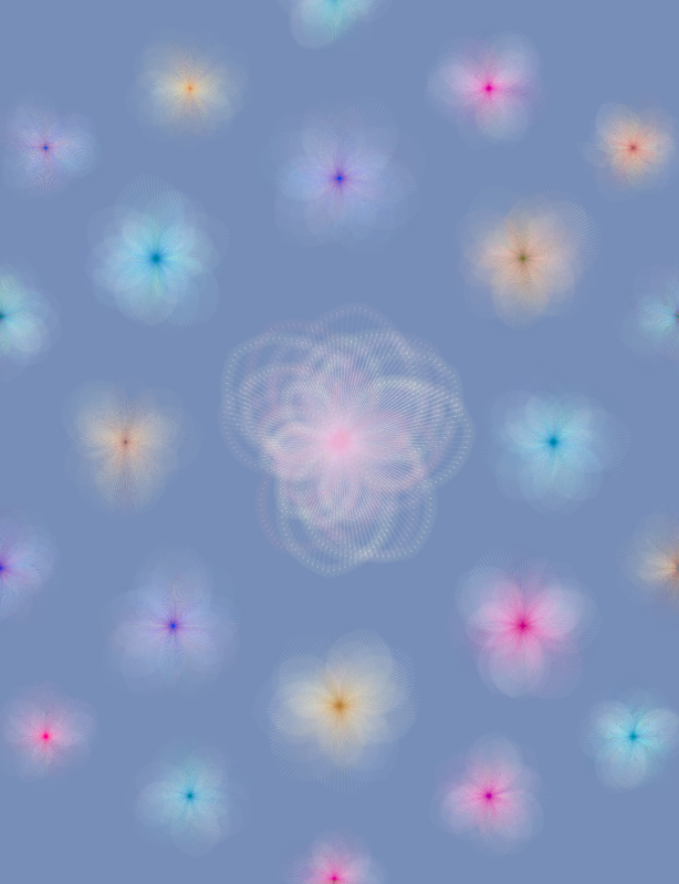 Fairy flower pattern #149