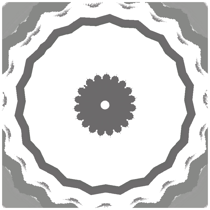 Glitch Mandala #17