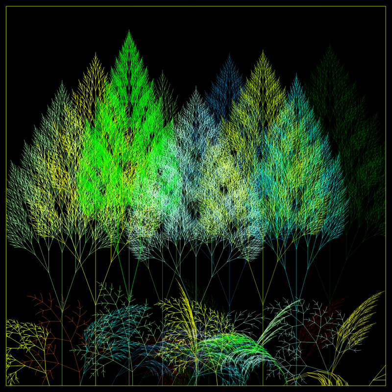 Fractal Forest #179