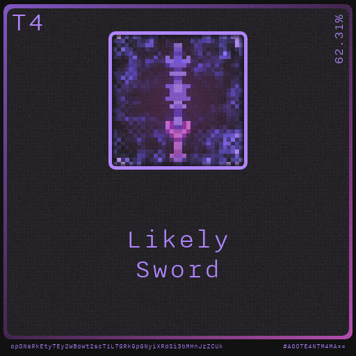 Gear for your quests - Sword #122