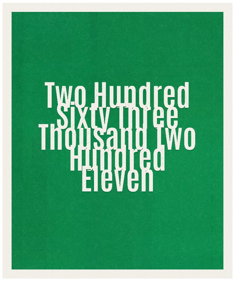 Count #263211