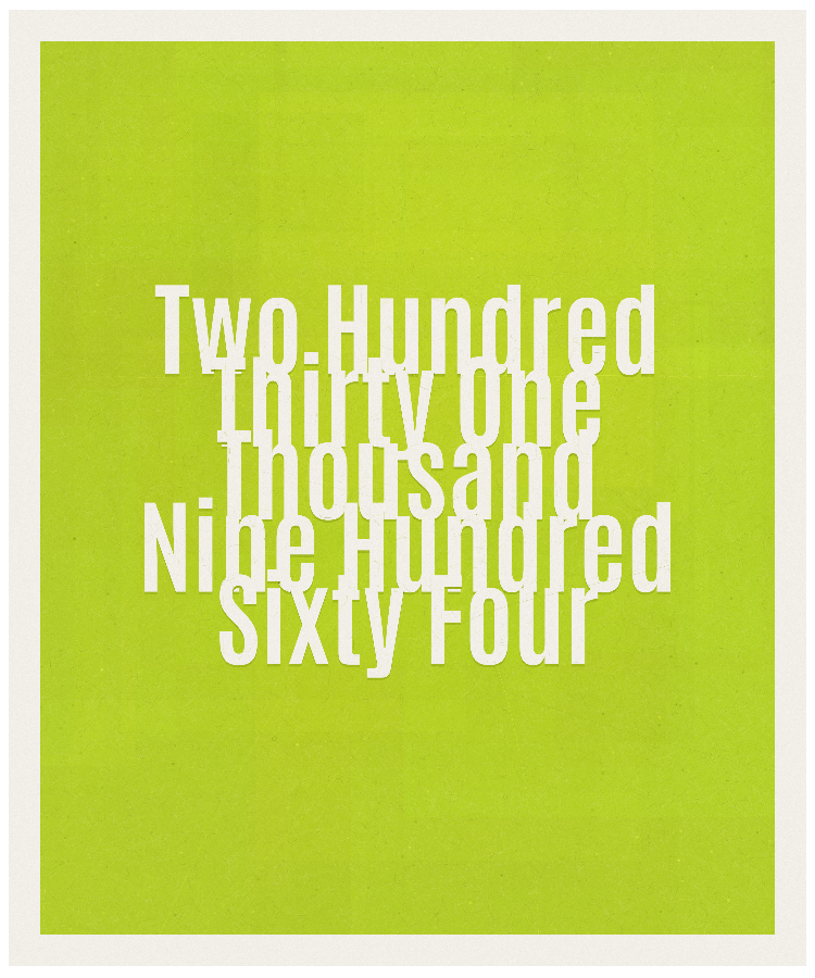 Count #231964