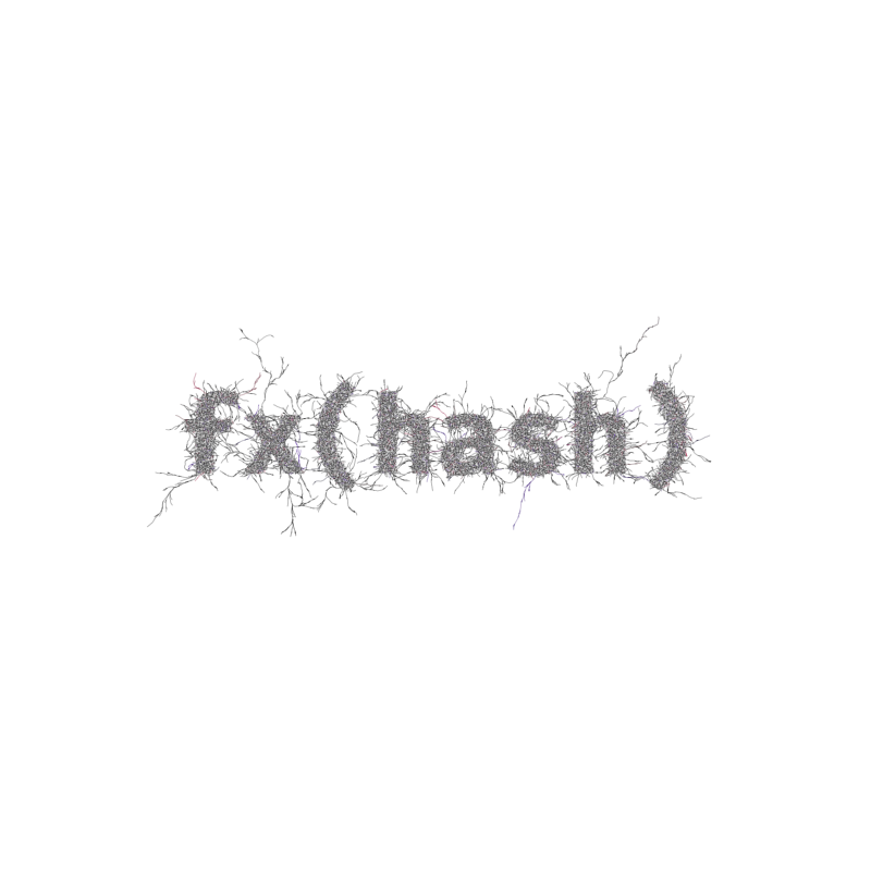 FXHASH Generative Logo #805