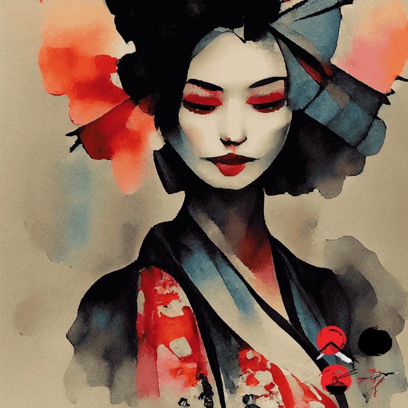 Black Rose and Geisha #11