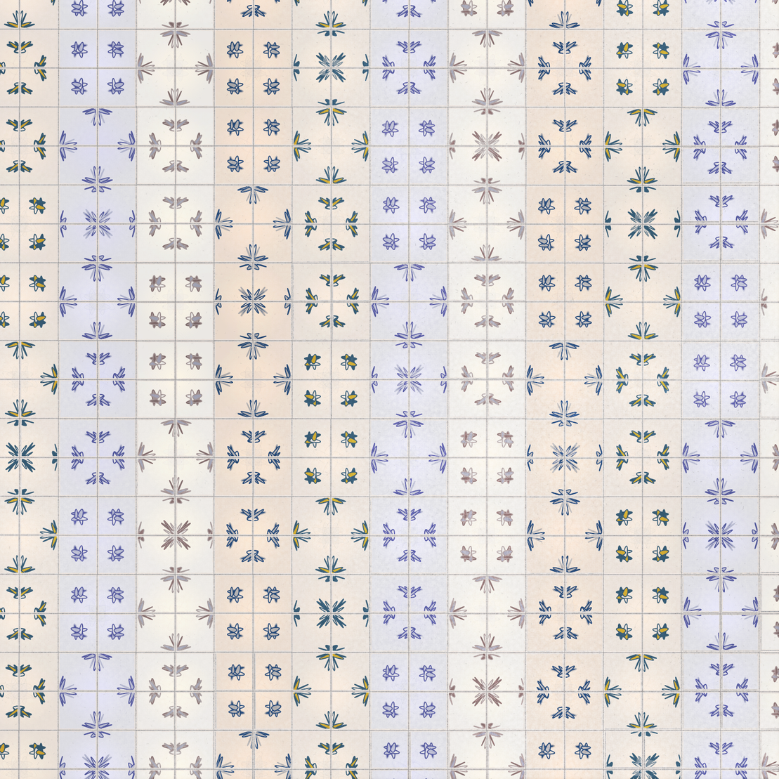 Glimpse Of Geometrical Azulejos #21