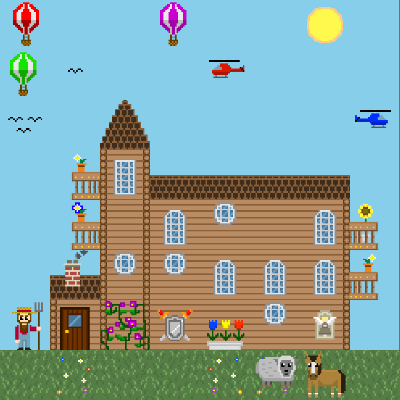 2D Mansion #195