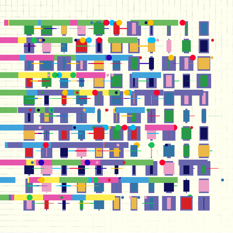 Genuary 32nd - Wimondrian #7