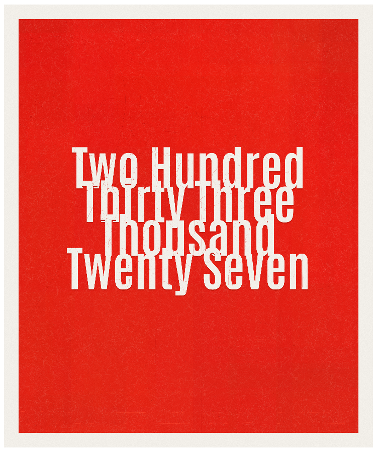Count #233027