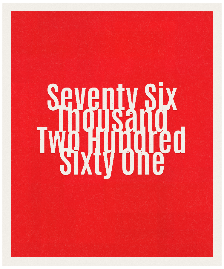 Count #76261