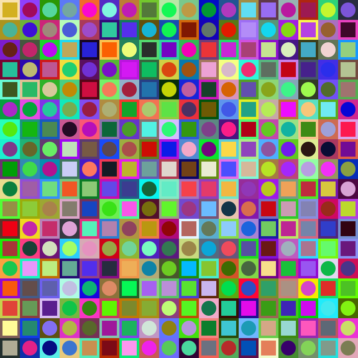 Square Dot Composition #234