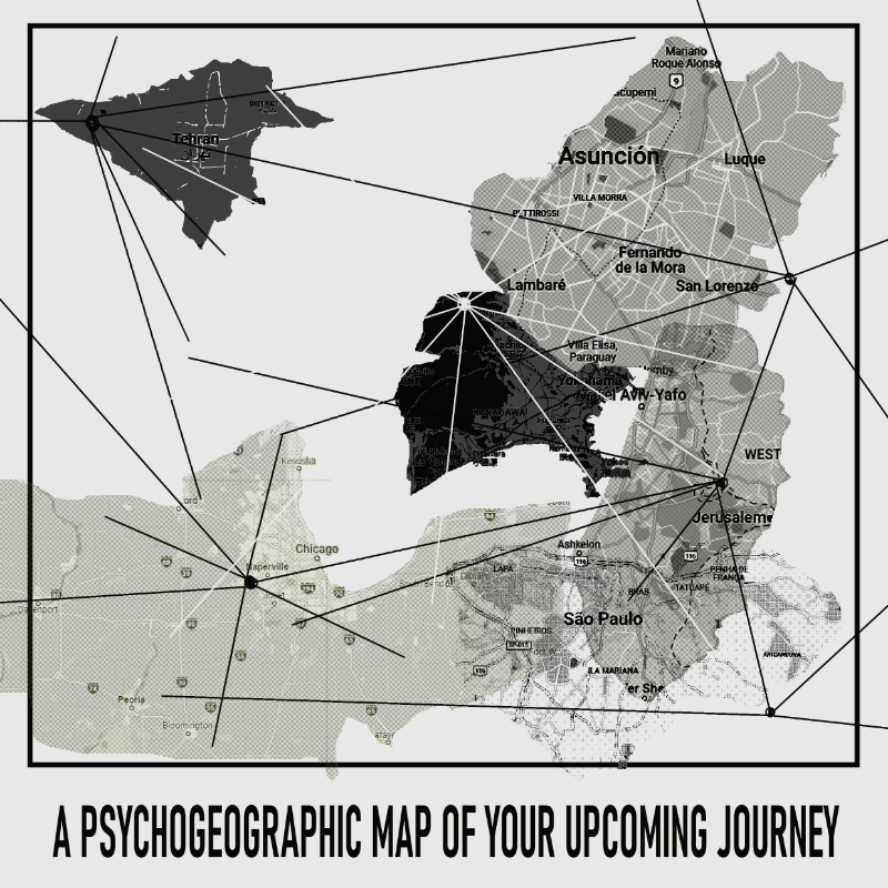 PSYCHOGEOGRAPHIC MAP  #20