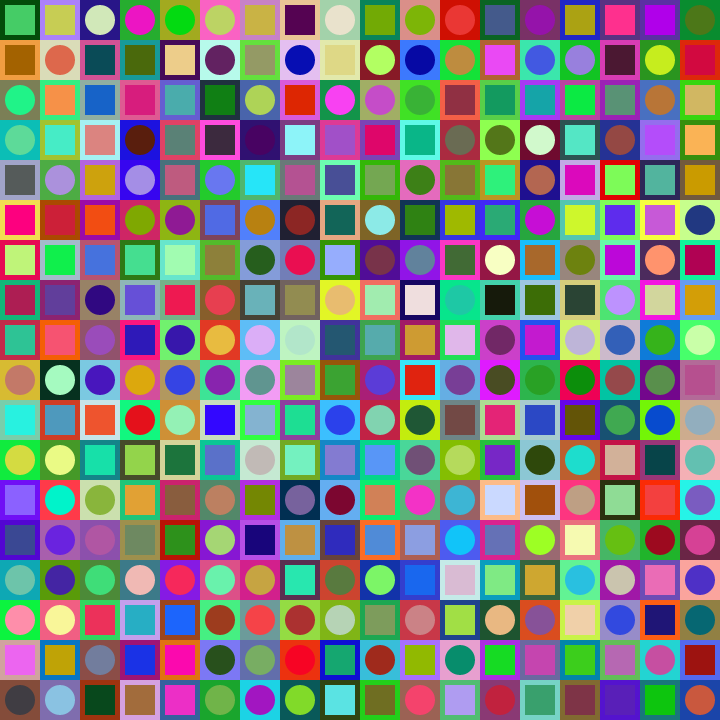 Square Dot Composition #117