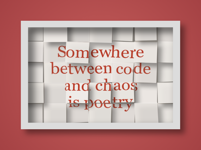 The Metaphor Machine #27851