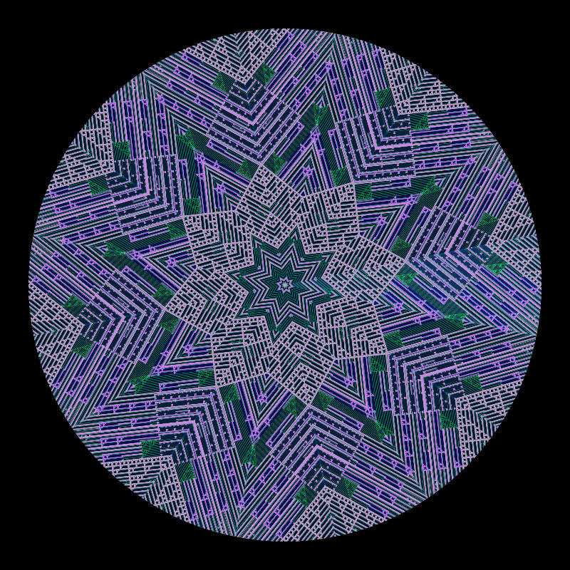 Binary kaleidoscope #39