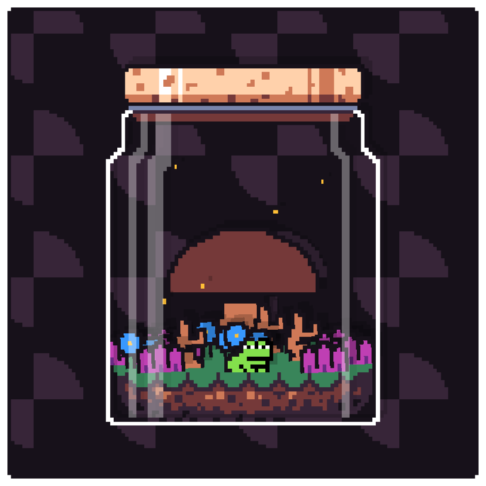 Toad Terrarium #147