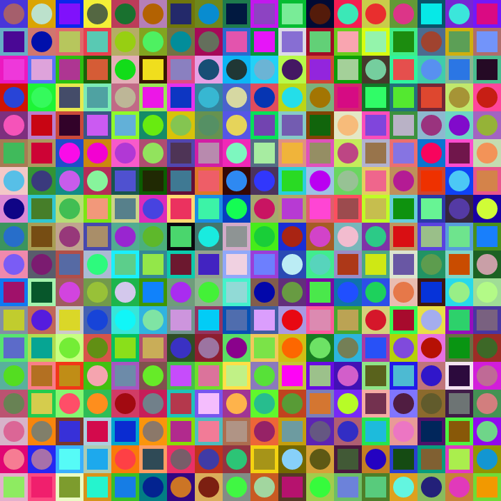 Square Dot Composition #217