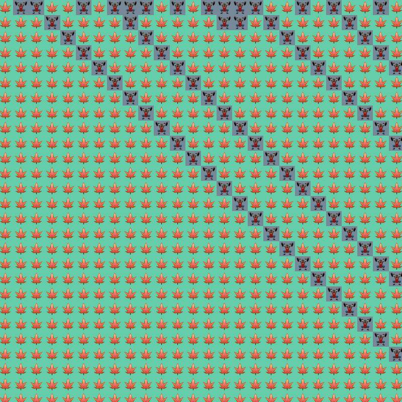 Elementary Cellular Emoji Automata #868