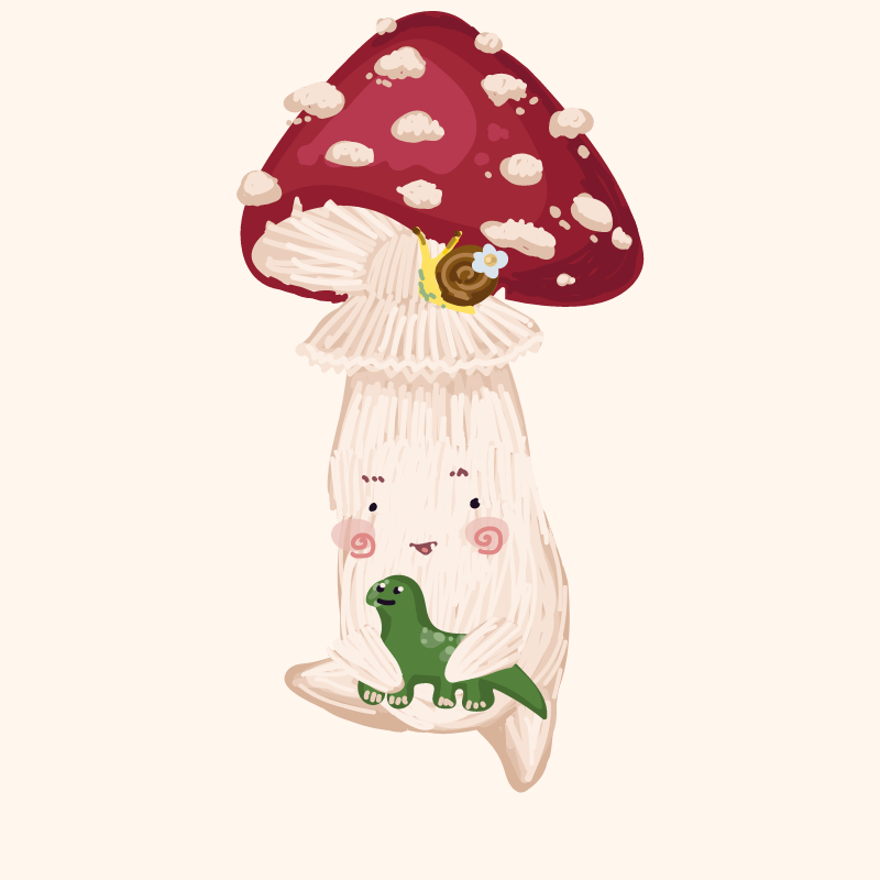 Cute Mushrooms Forest Guys #89