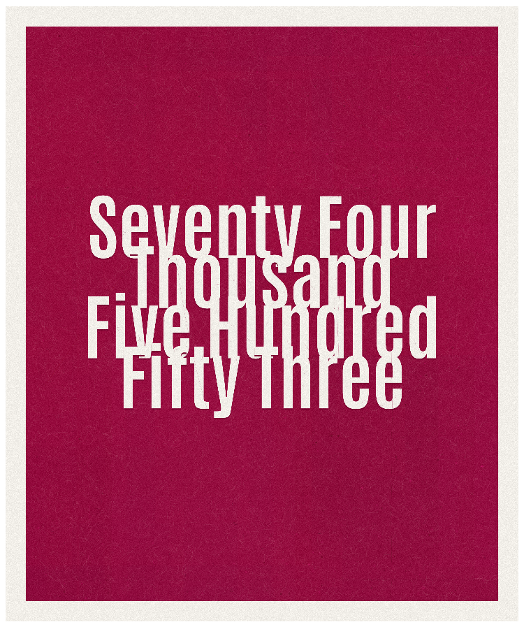 Count #74553
