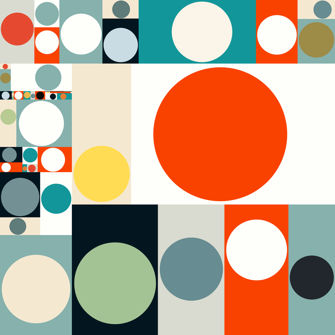 An Increasing Series Of Dots #45