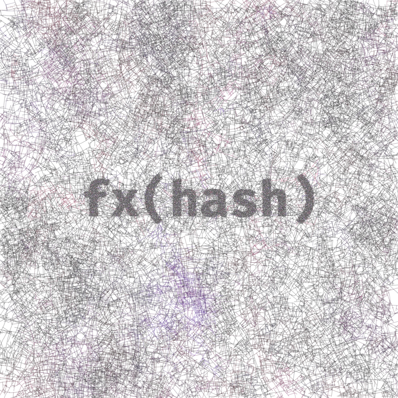 FXHASH Generative Logo #833