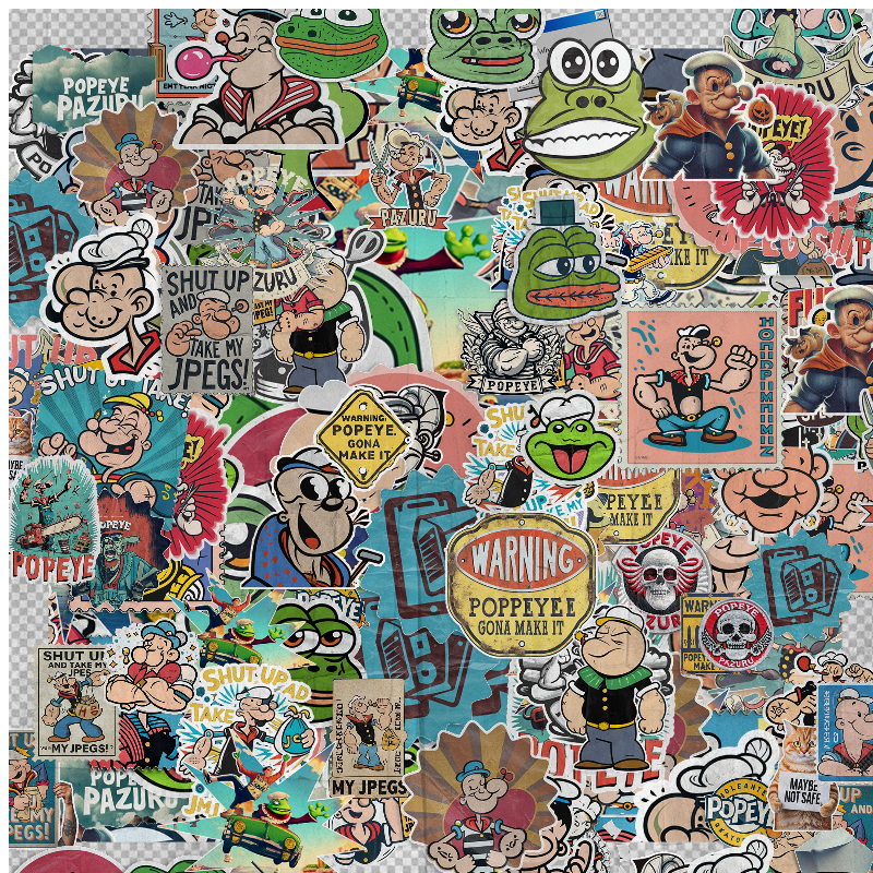 Sticker addict: PEPEYE #64