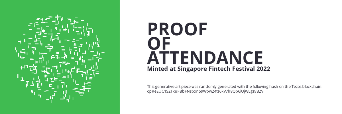 SFF2022 Proof of Attendance Token #1340