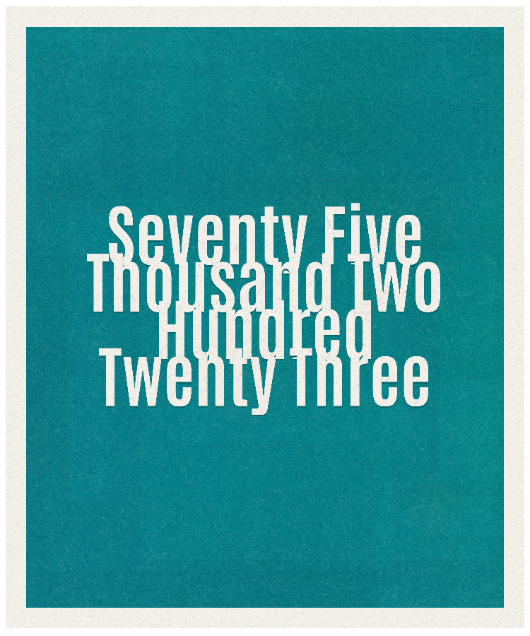 Count #75223