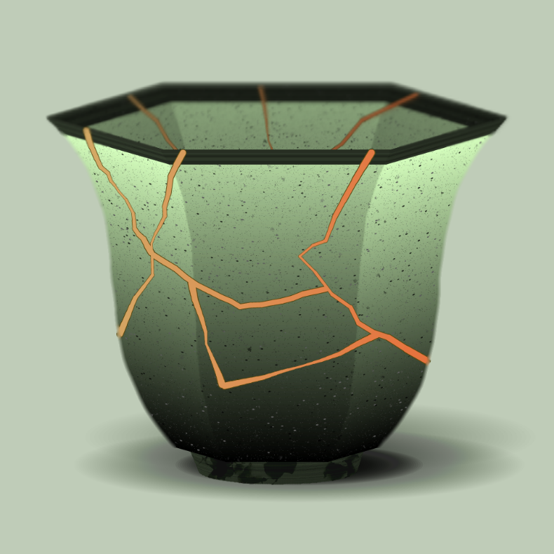 Kintsugi Pottery #45