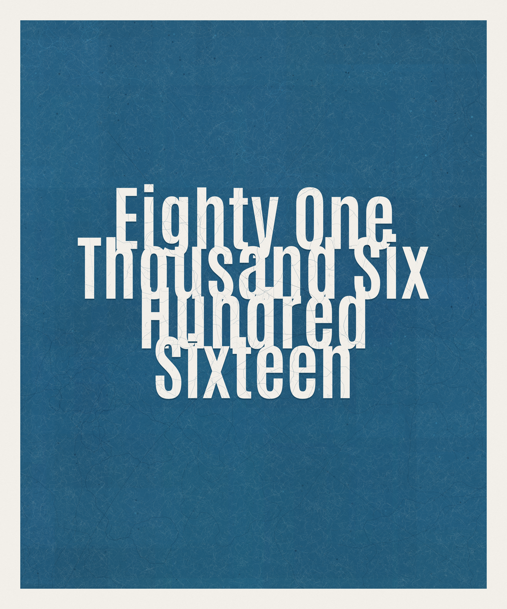 Count #81616
