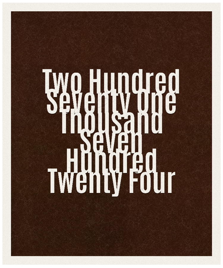 Count #271724